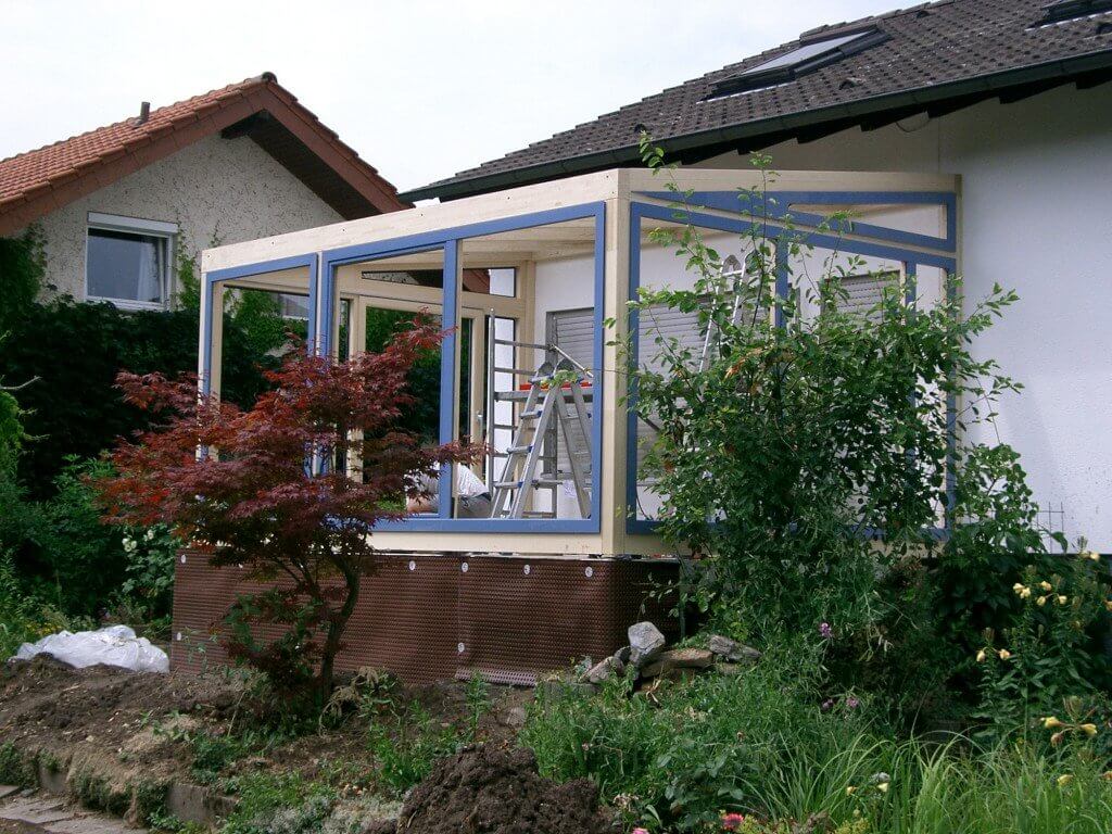 Holz-Aluminium Konstruktion