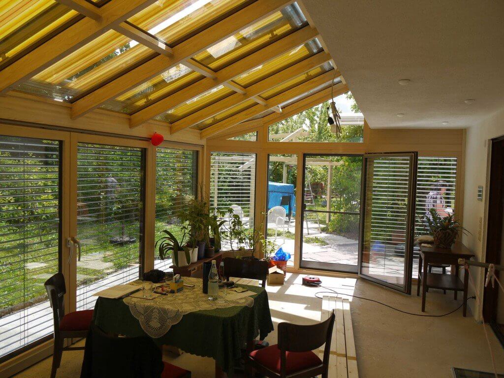 Innenansicht vom Wintergarten Karlsruhe