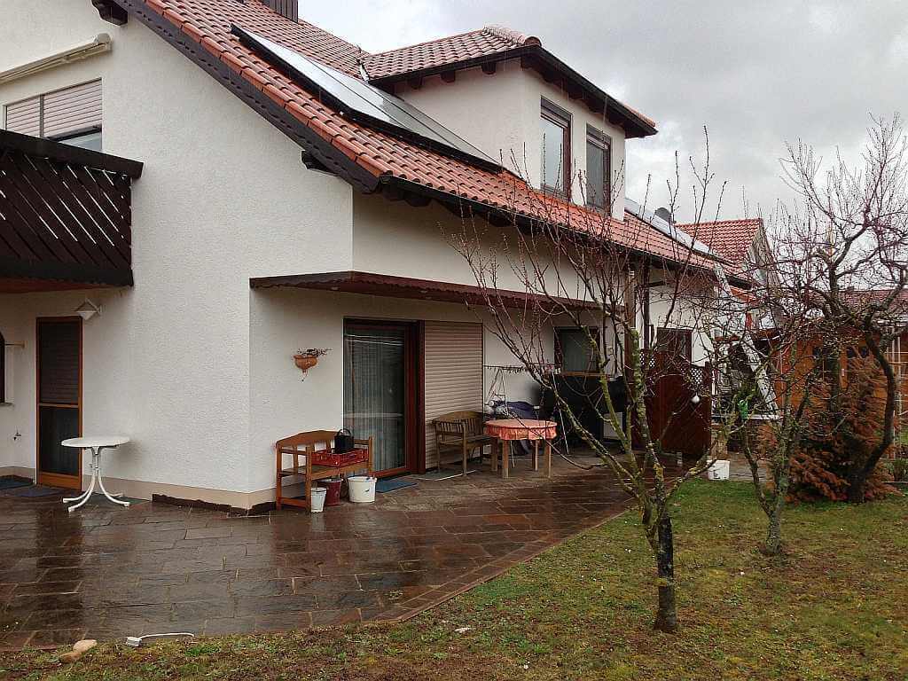 Beim Aufmaß in Karlsruhe