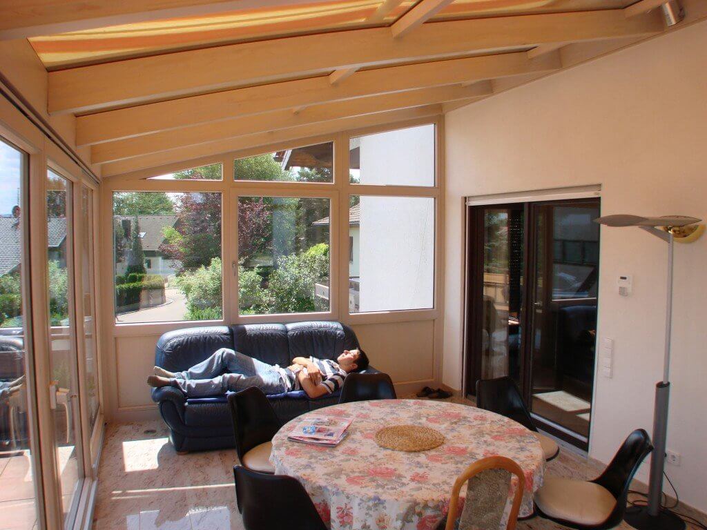 Innenansicht Wintergarten