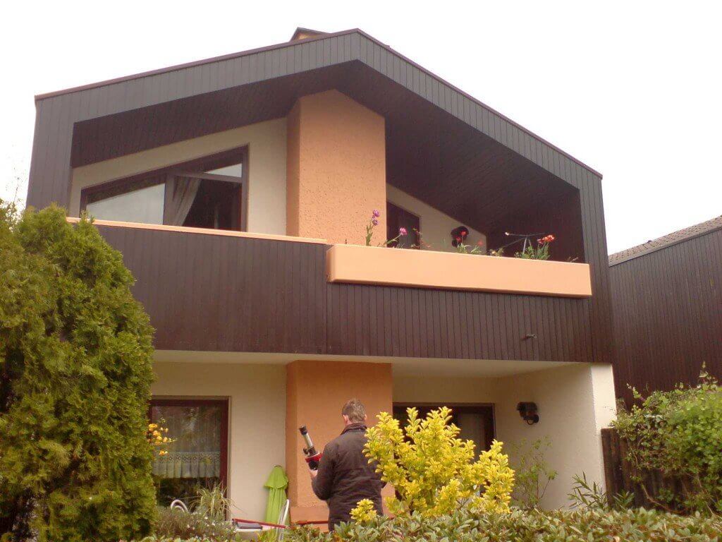 Beim Aufmaß in Lauffen am Neckar