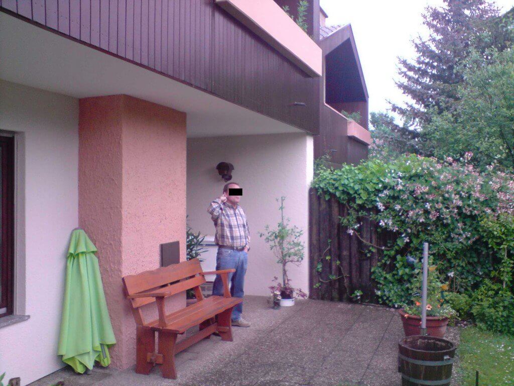 Beim Aufmaß in Lauffen am Neckar 2