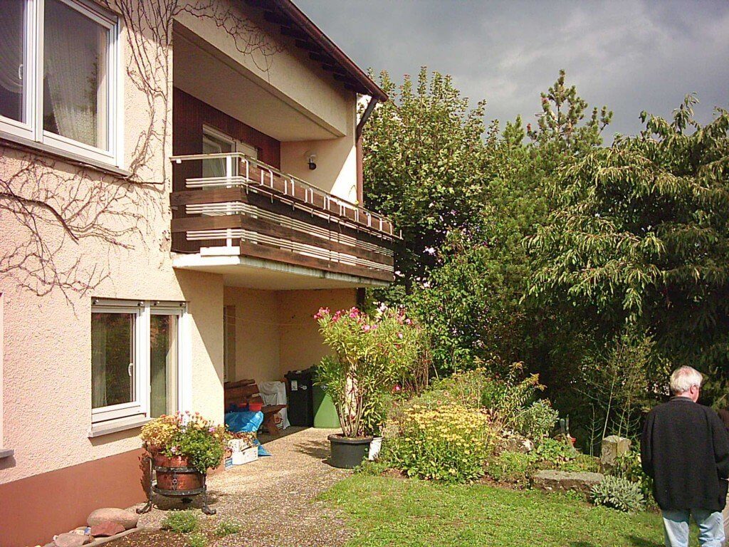 Beim Aufmass in Leonberg