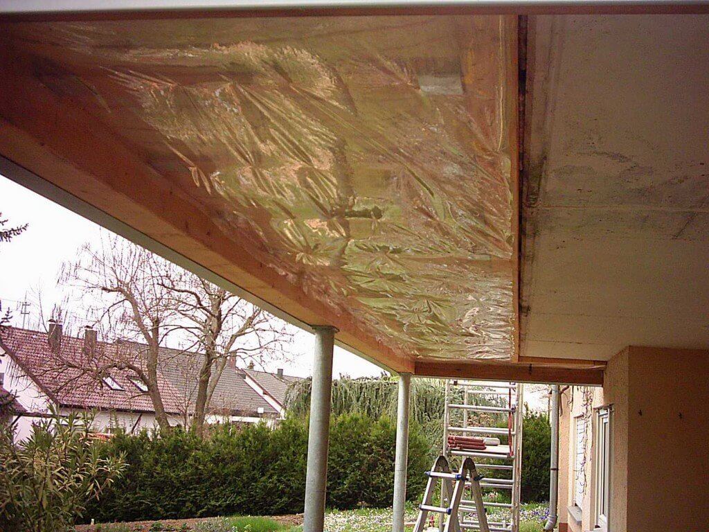 Isolierung der Balkenlage