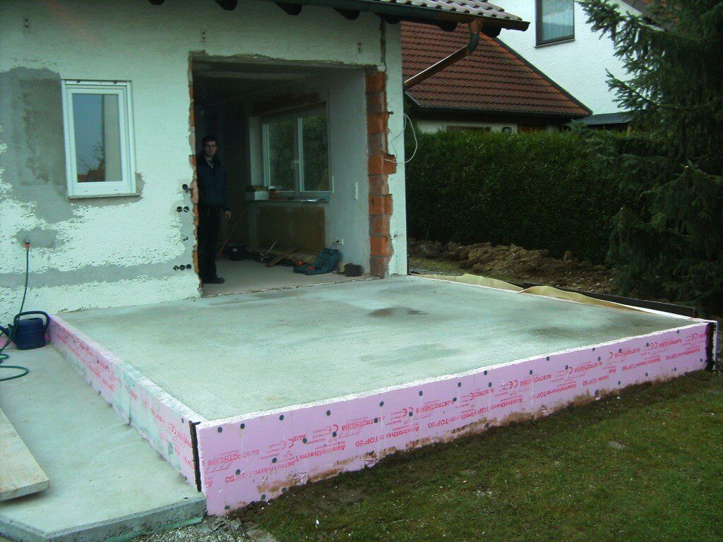 Montagebeginn in Ludwigsburg