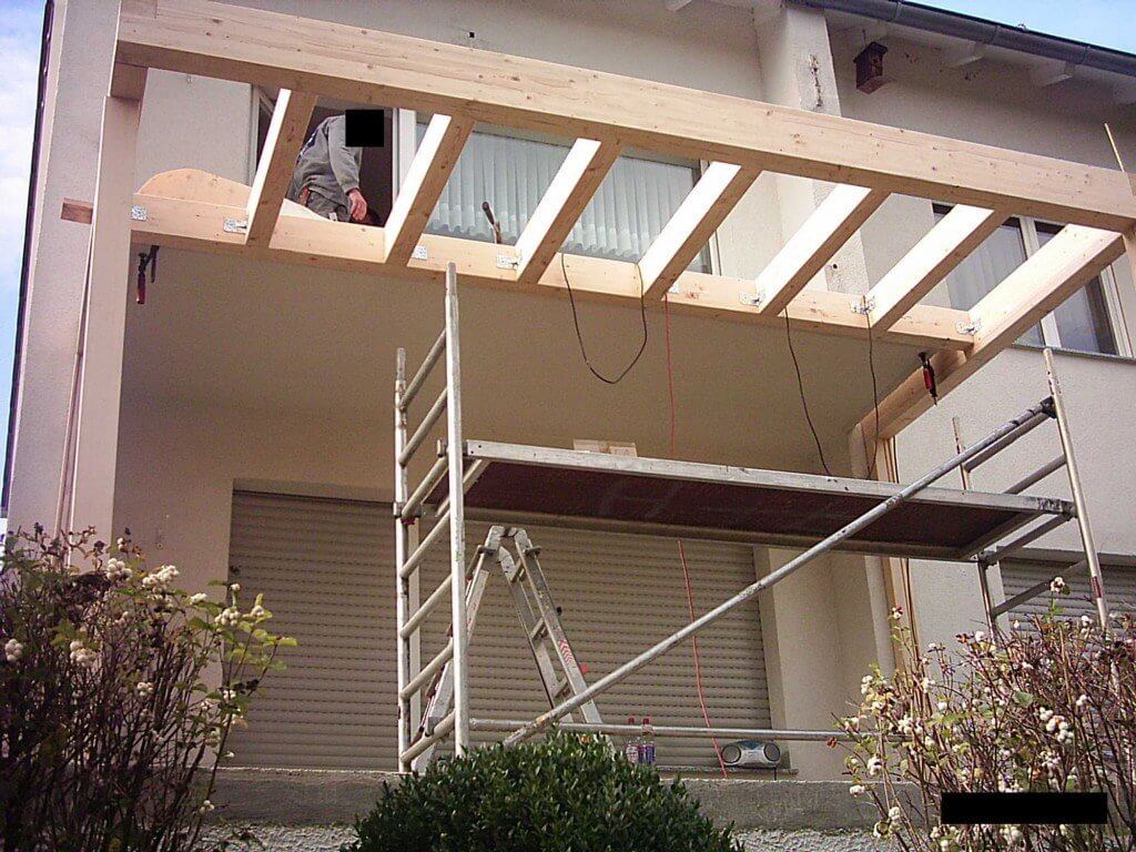 Balkenlage für oben