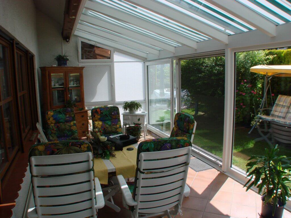 Innenansicht vom Wintergarten in Maulbronn