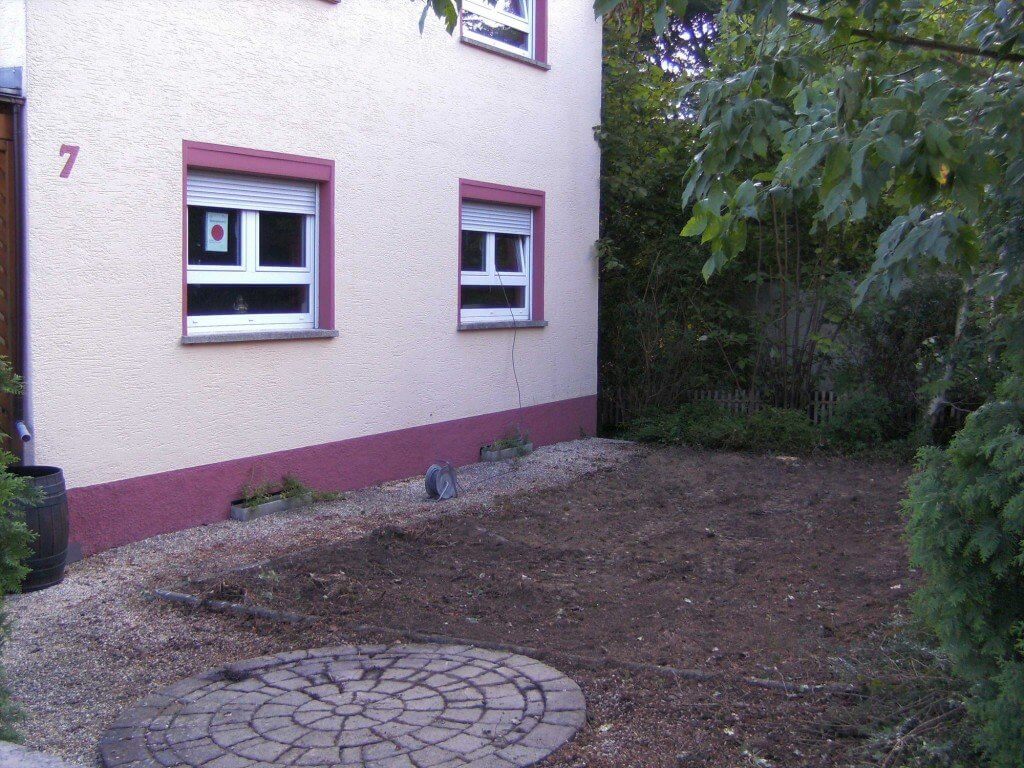 Beim Aufmass in Möckmühl