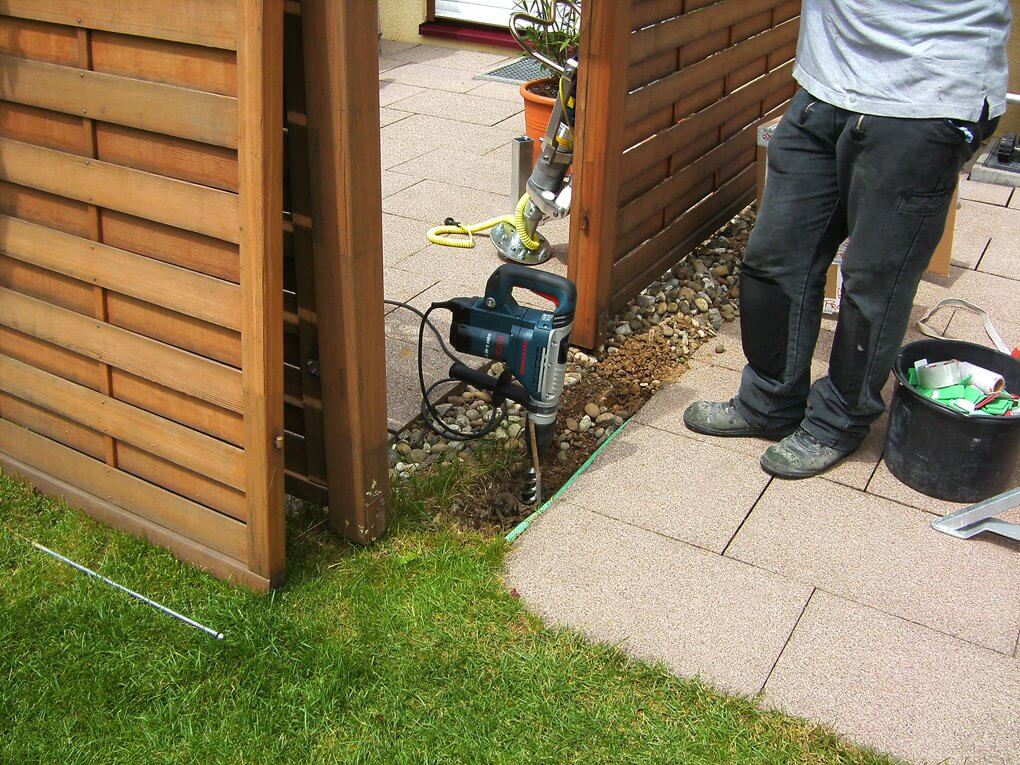 Vorbohren und Richtungvorgeben