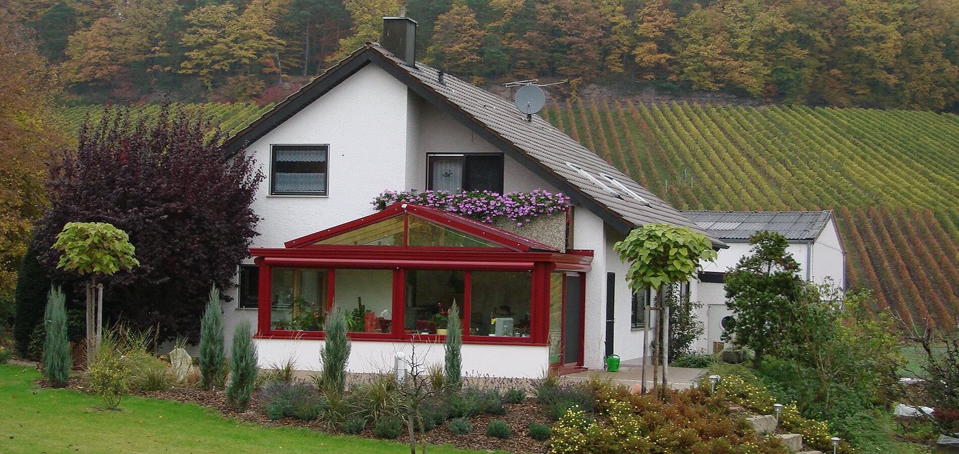 Flachdach Wintergarten im Landkreis Heilbronn