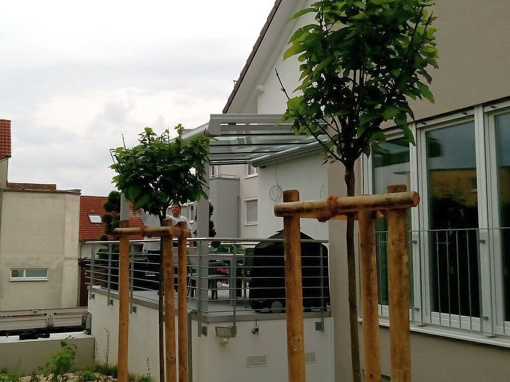 Das Terrassendach in Abstatt