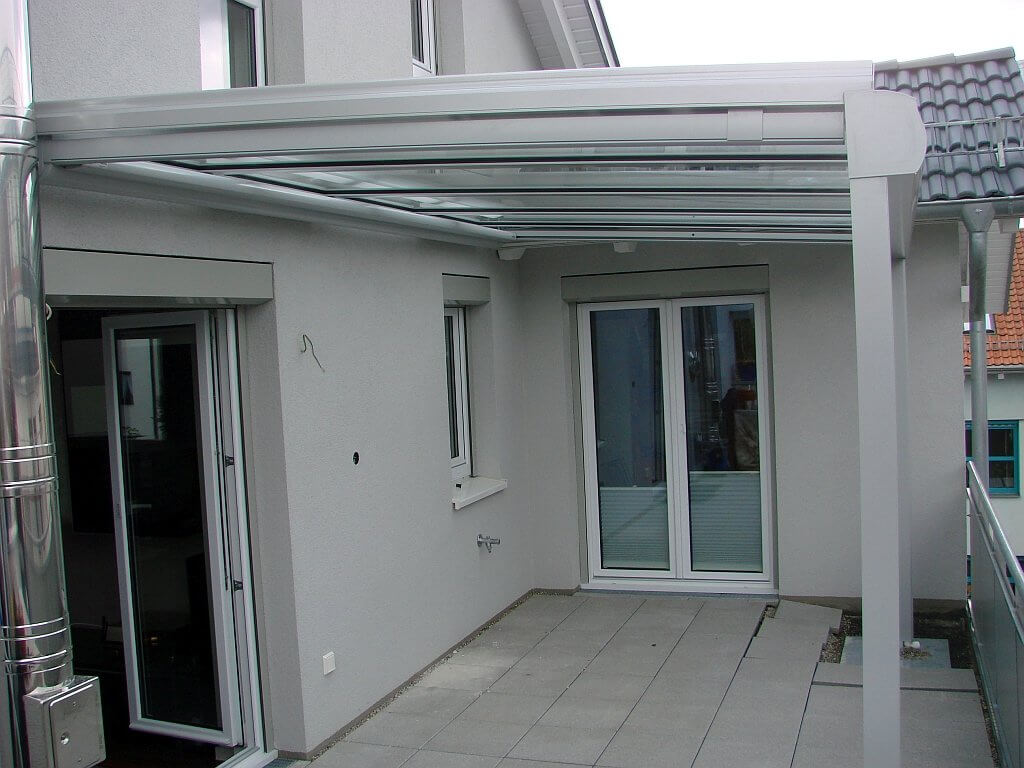 Das Terrassendach in Affalterbach