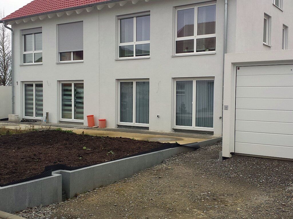 Beim Aufmass in Amorbach