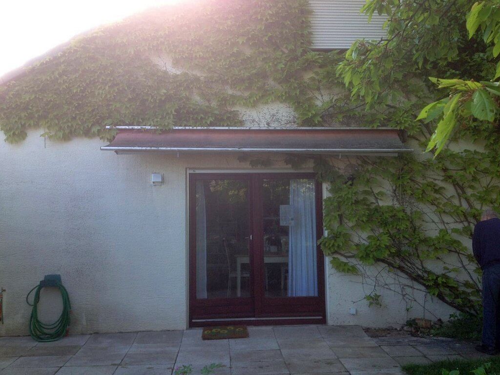 Montagebeginn hinten