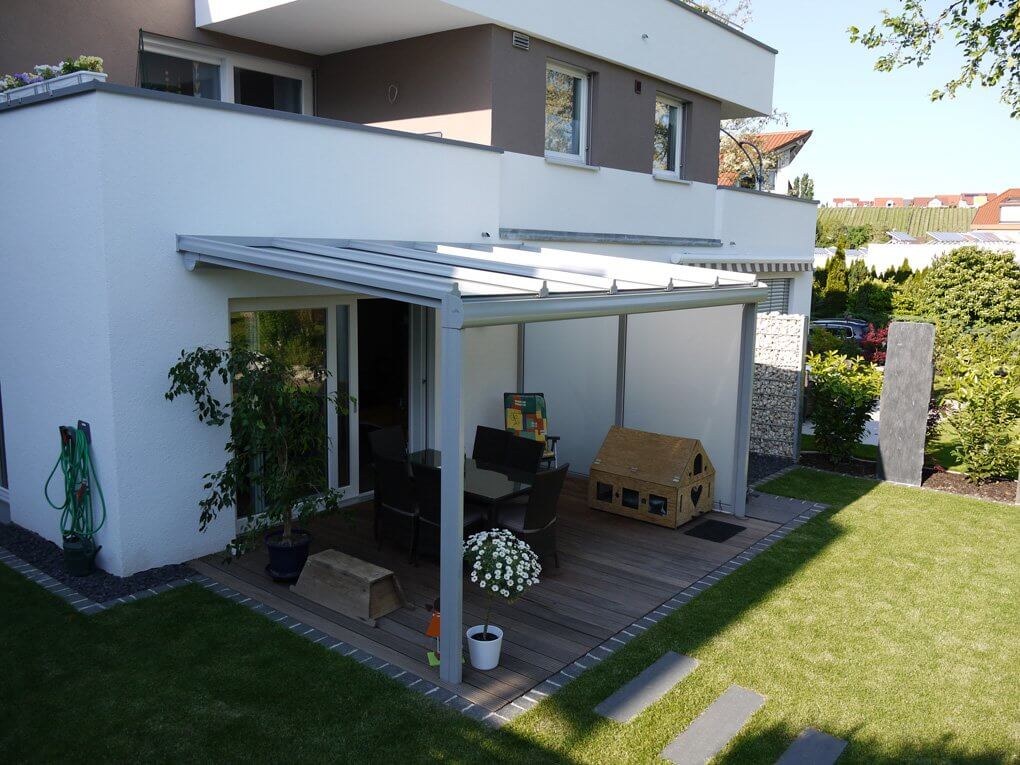 Das Terrassendach in Brackenheim