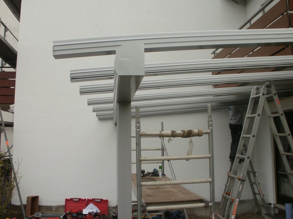 Seitenansicht Traufe