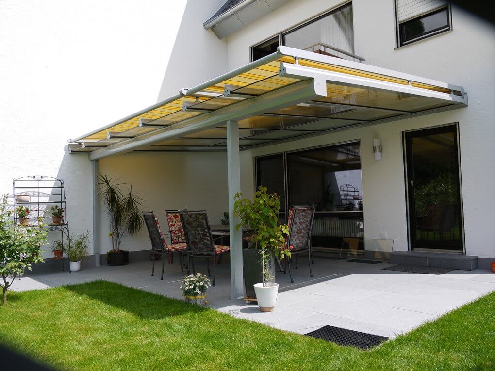 Das Terrassendach in Bretten