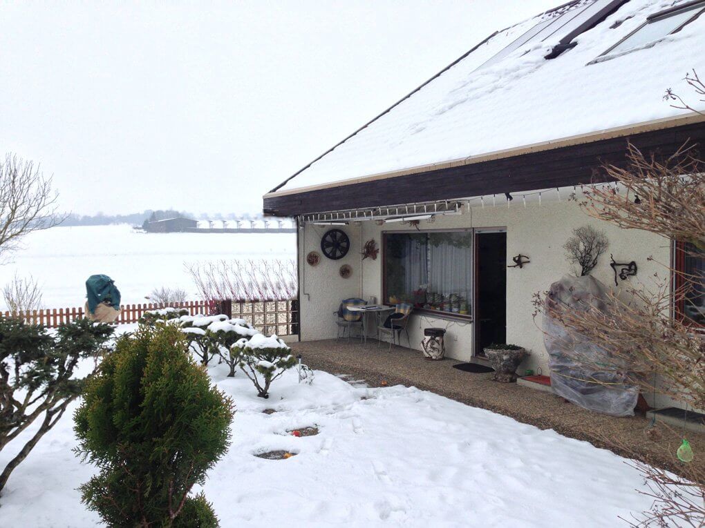 Beim Aufmass in Bretzfeld