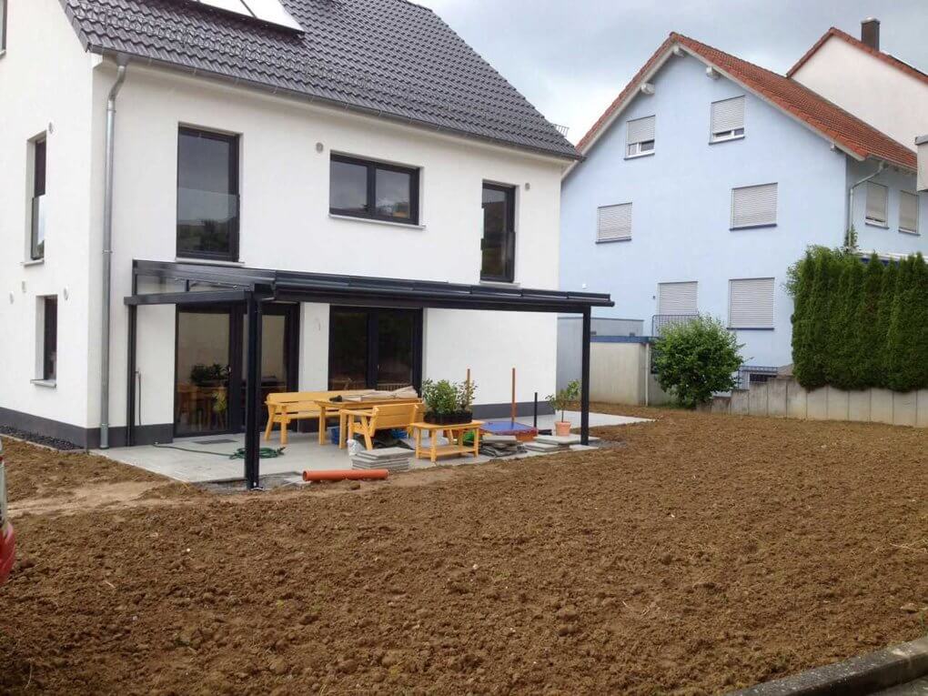 Terrassenüberdachung in Bruchsal