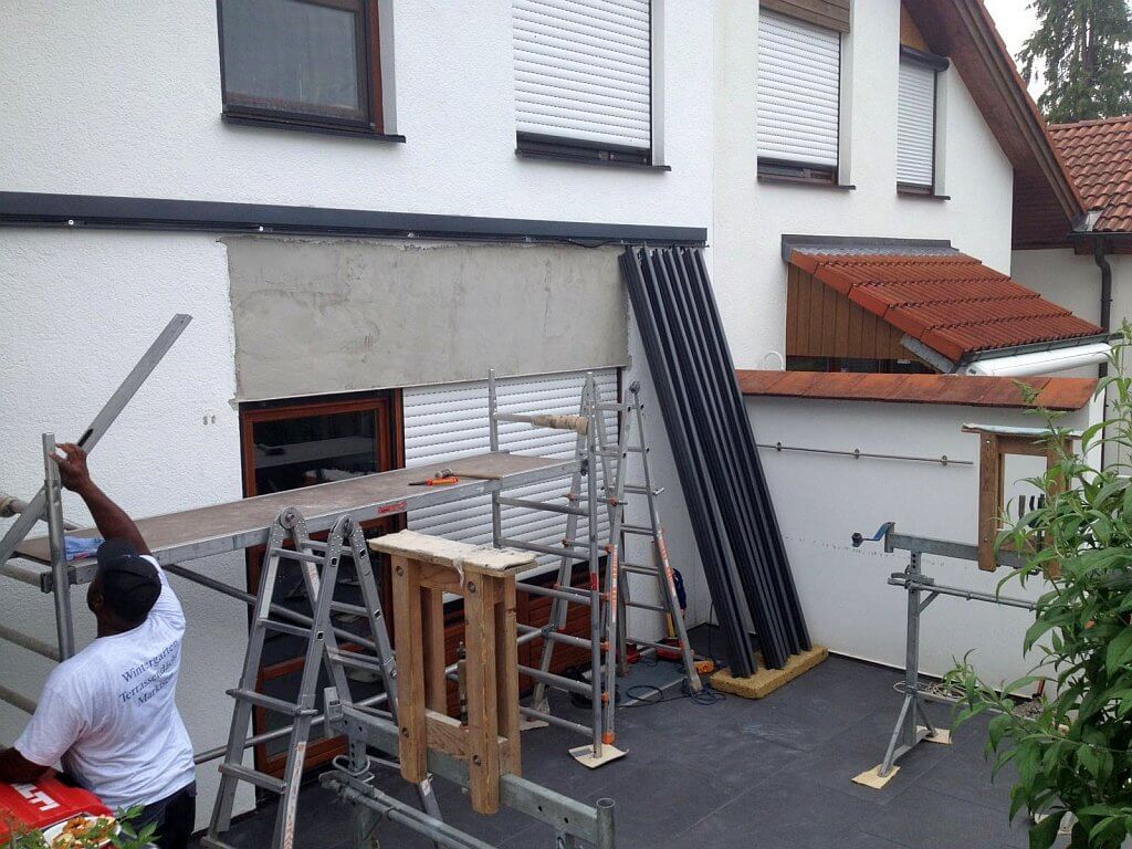 Montage in Dürrenzimmern