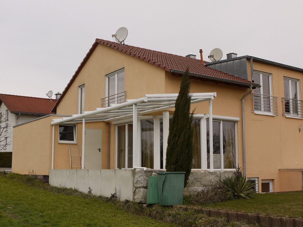 Das Terrassendach in Ditzingen