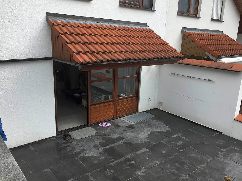 Beim Aufmass in Dürrenzimmern