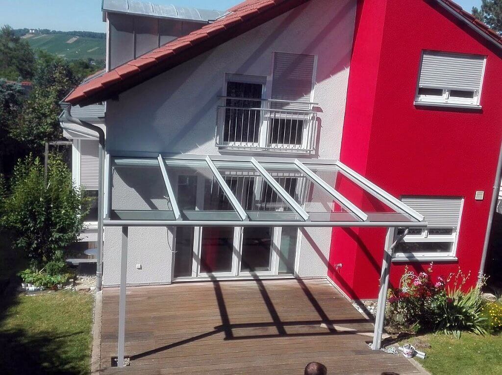 Das Terrassendach in Eberdingen
