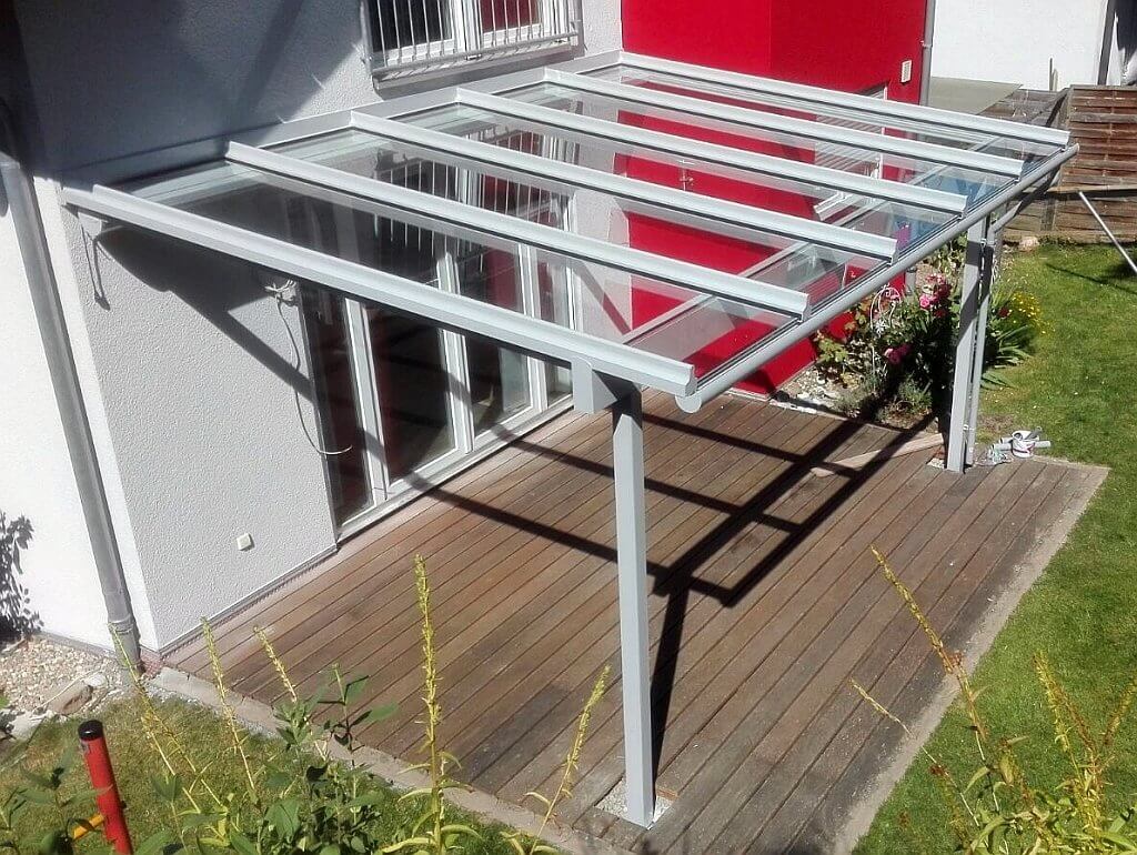 Das Terrassendach in Eberdingen