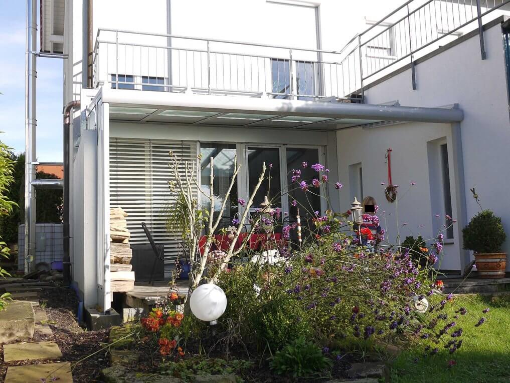 Das Terrassendach in Gemmingen