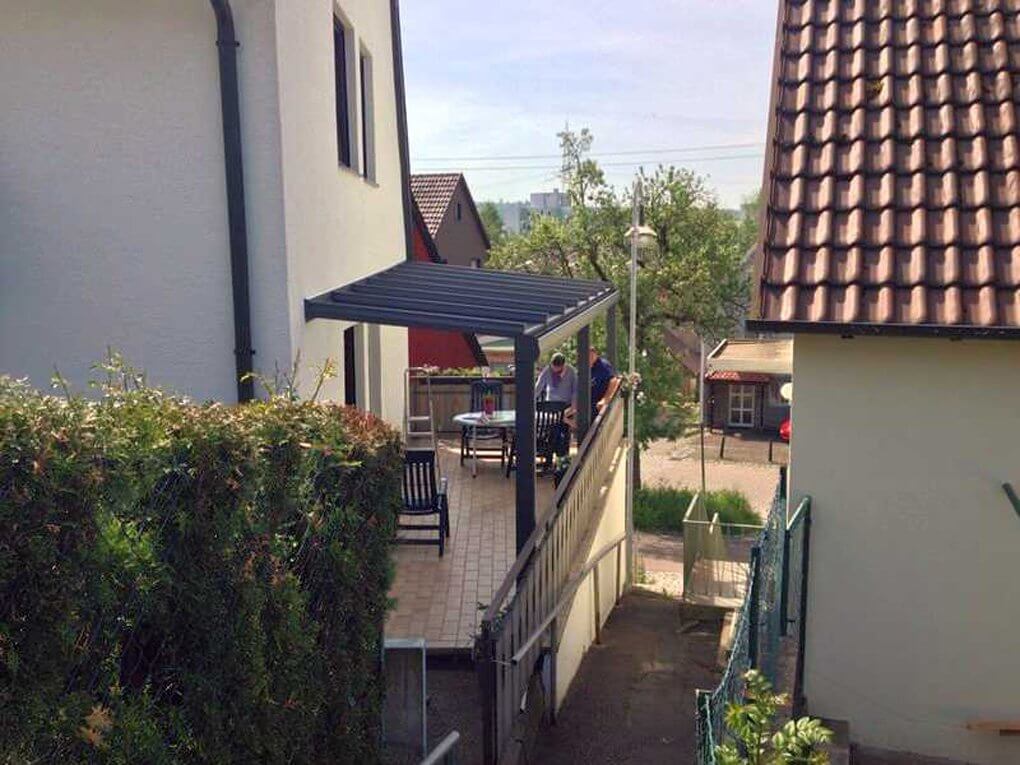 Das Terrassendach in Gerlingen