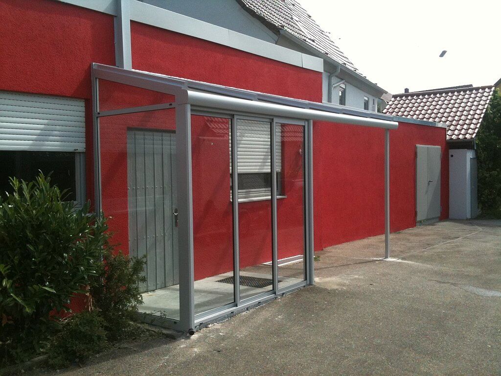 Eingangsüberdachung in Horkheim