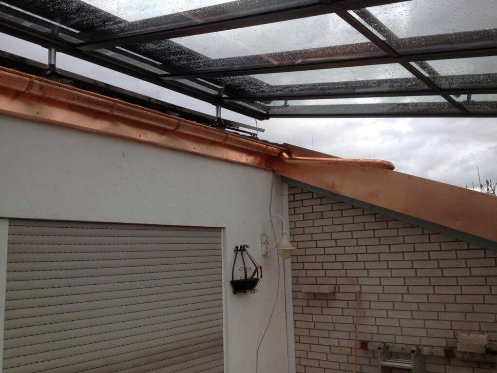 Montage der Konstruktion