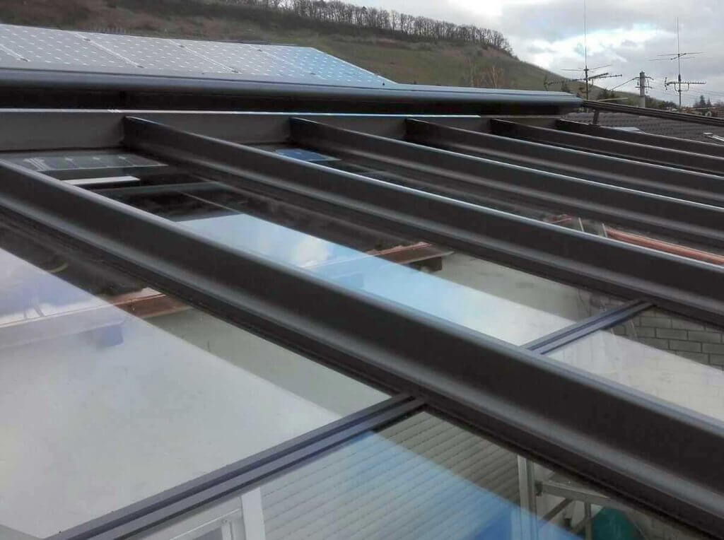 Dachansicht von oben