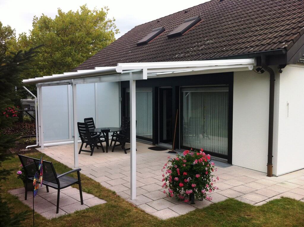 Das Terrassendach in Karlsruhe
