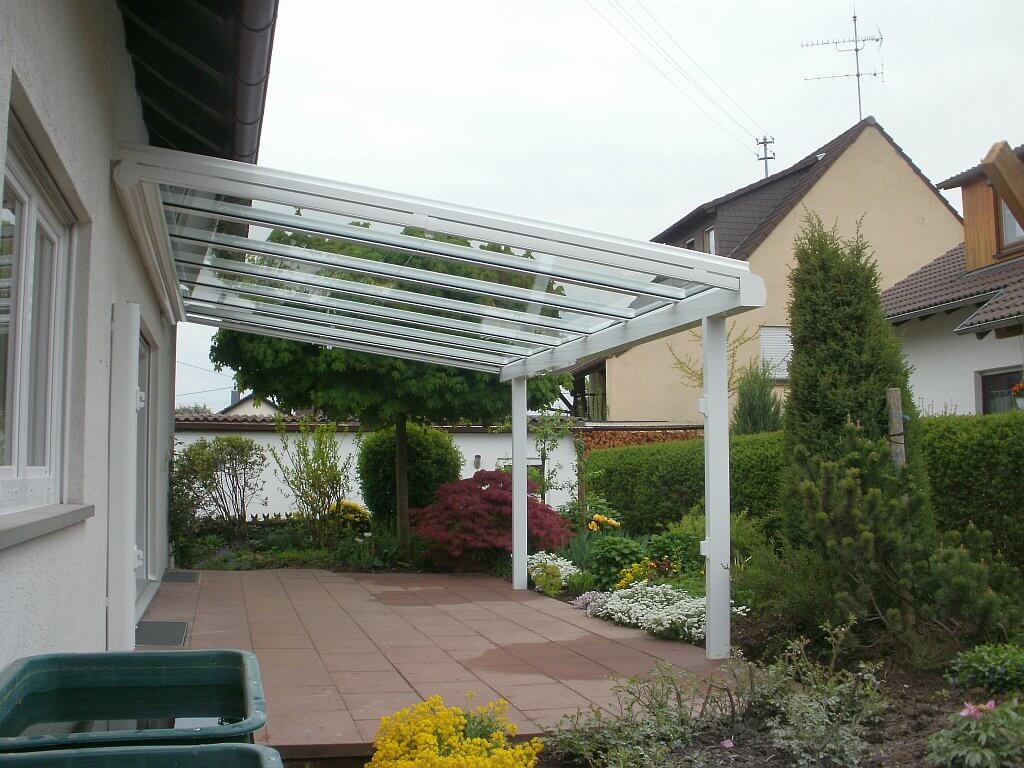 Das Terrassendach in Kleinbottwar