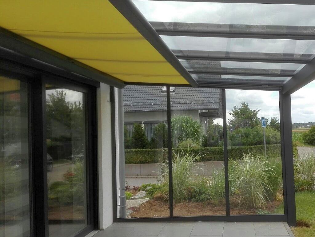 Das Terrassendach in Korntal