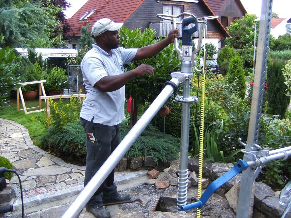 Eindrehfundament in Maulbronn