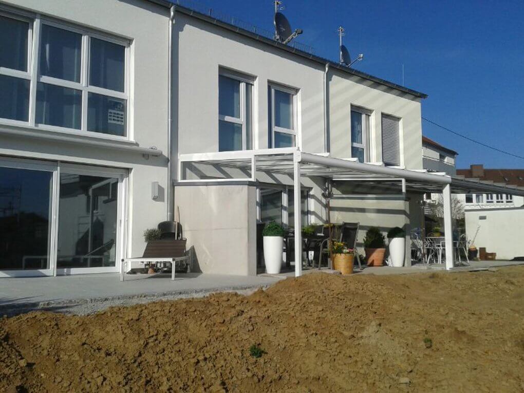 Das Terrassendach in Oberderdingen