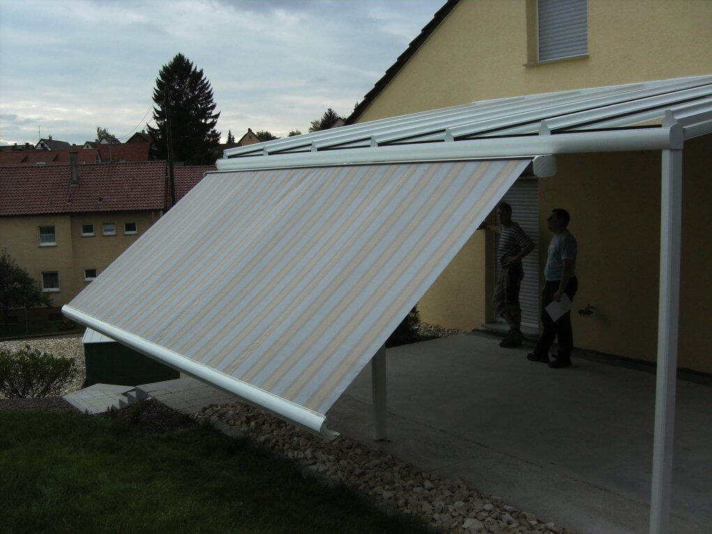 Das Terrassendach in Remchingen