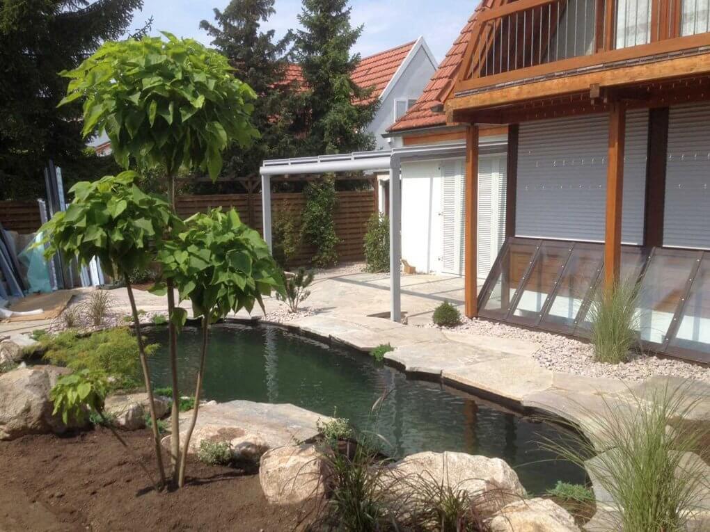 Das Terrassendach in Remseck