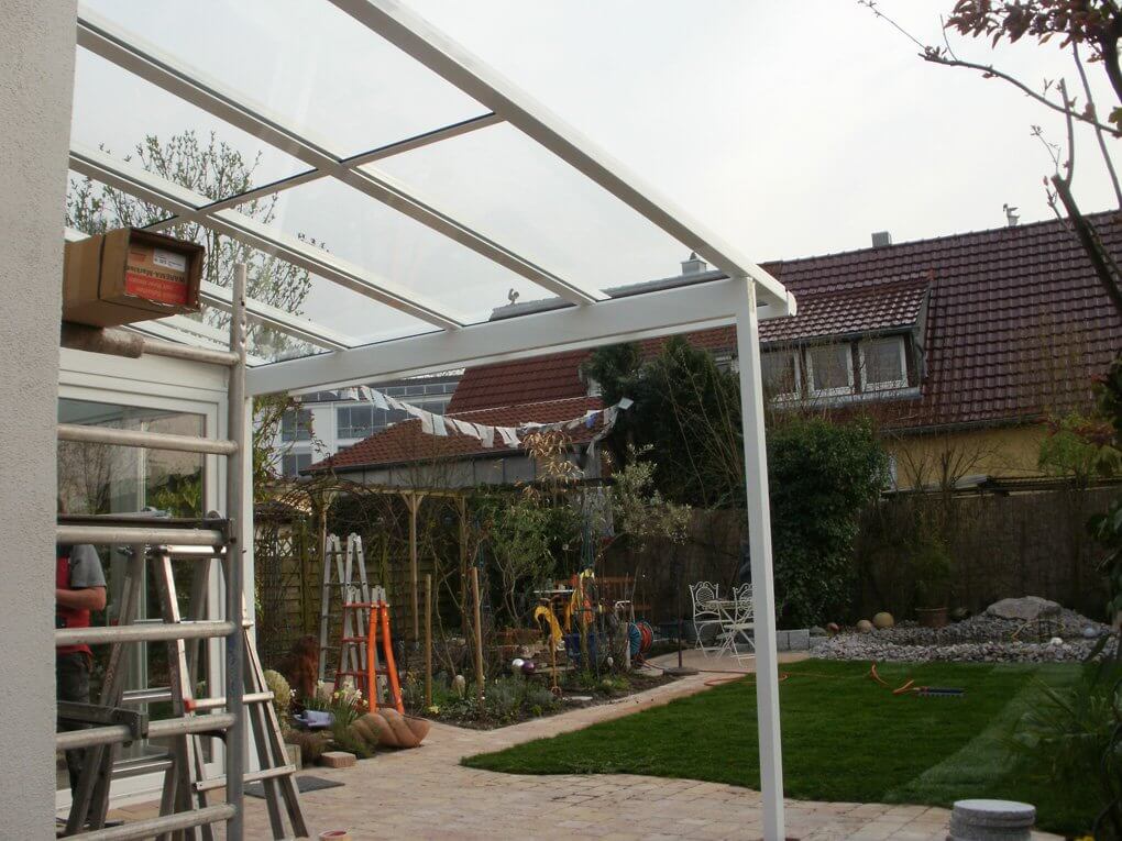 Das Terrassendach in Renningen