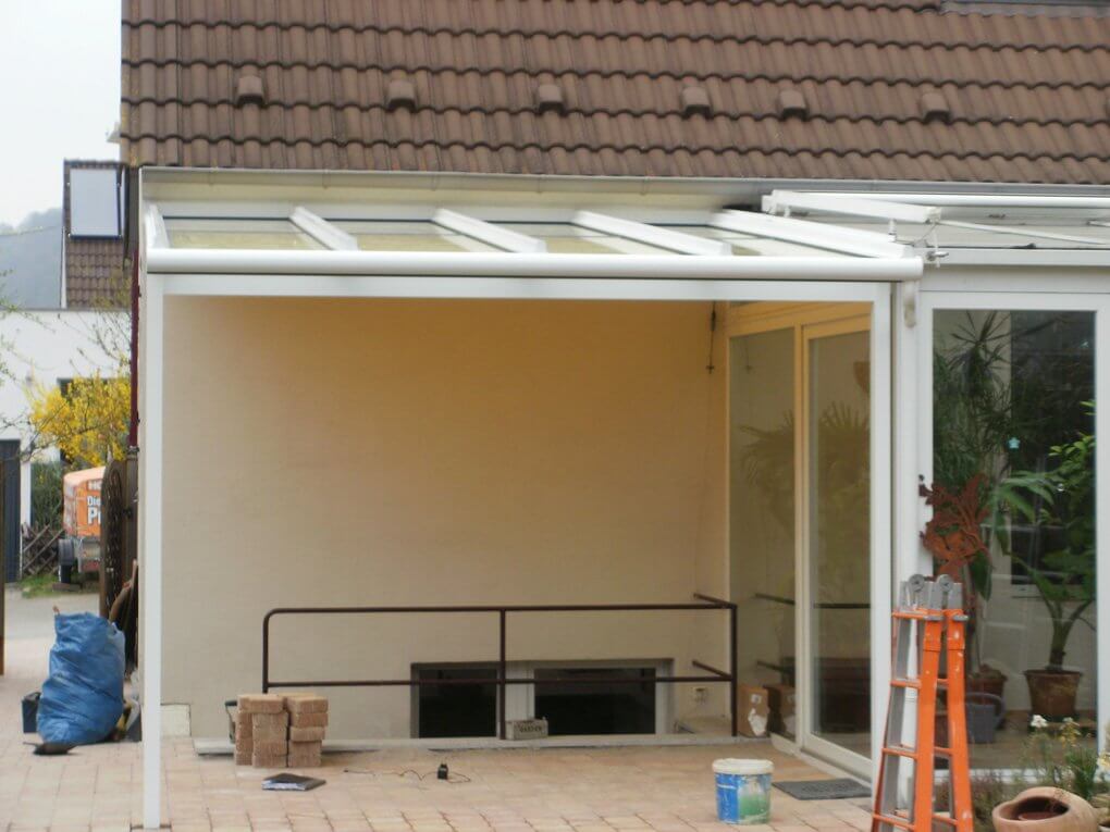 Das Terrassendach in Renningen