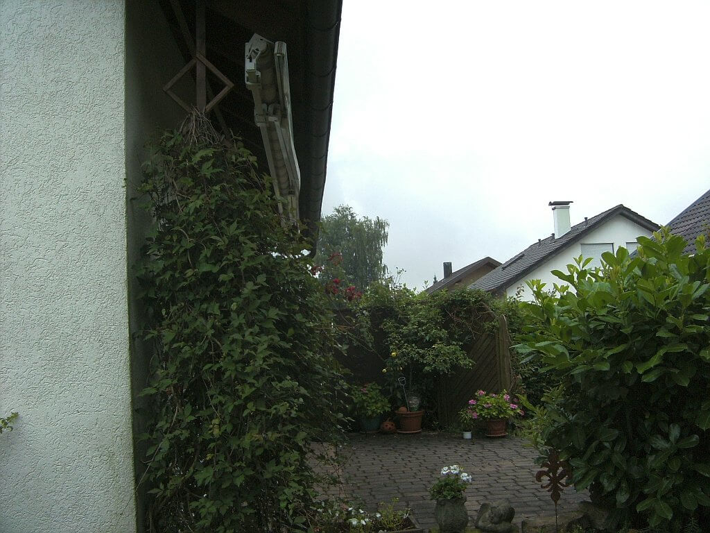 Beim Aufmass in Rutesheim