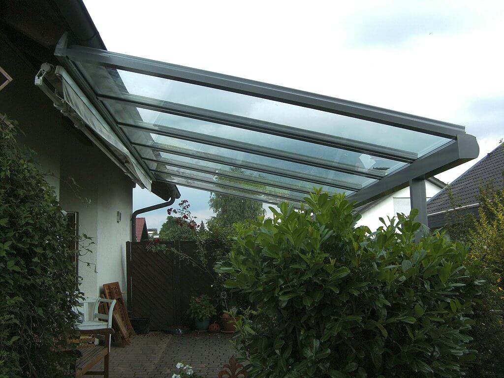 Das Terrassendach in Rutesheim