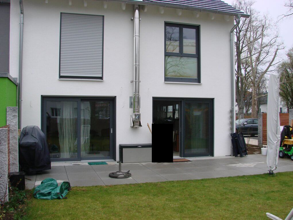 Beim Aufmass in Sachsenheim