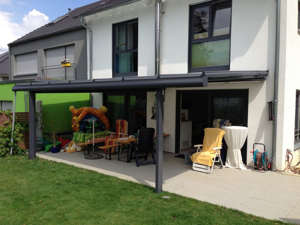 Das Terrassendach in Sachsenheim