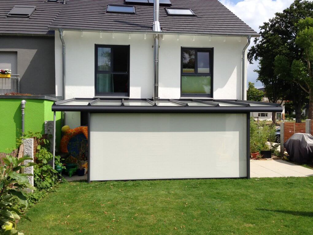 Das Terrassendach in Sachsenheim