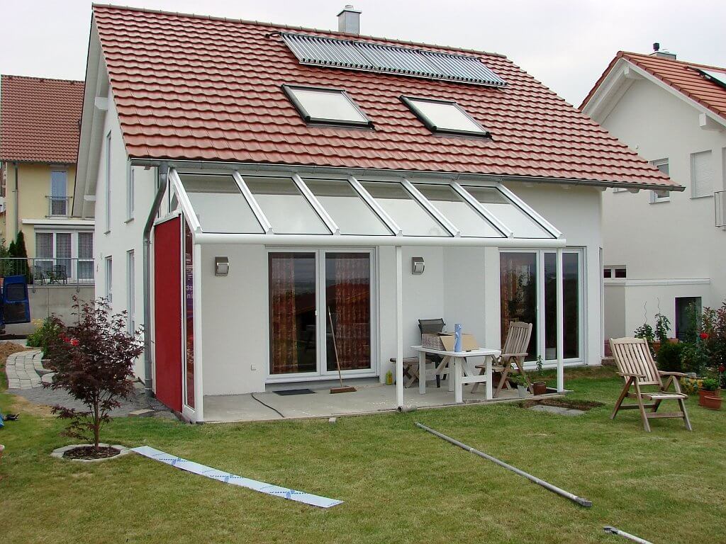 Das Terrassendach in Talheim