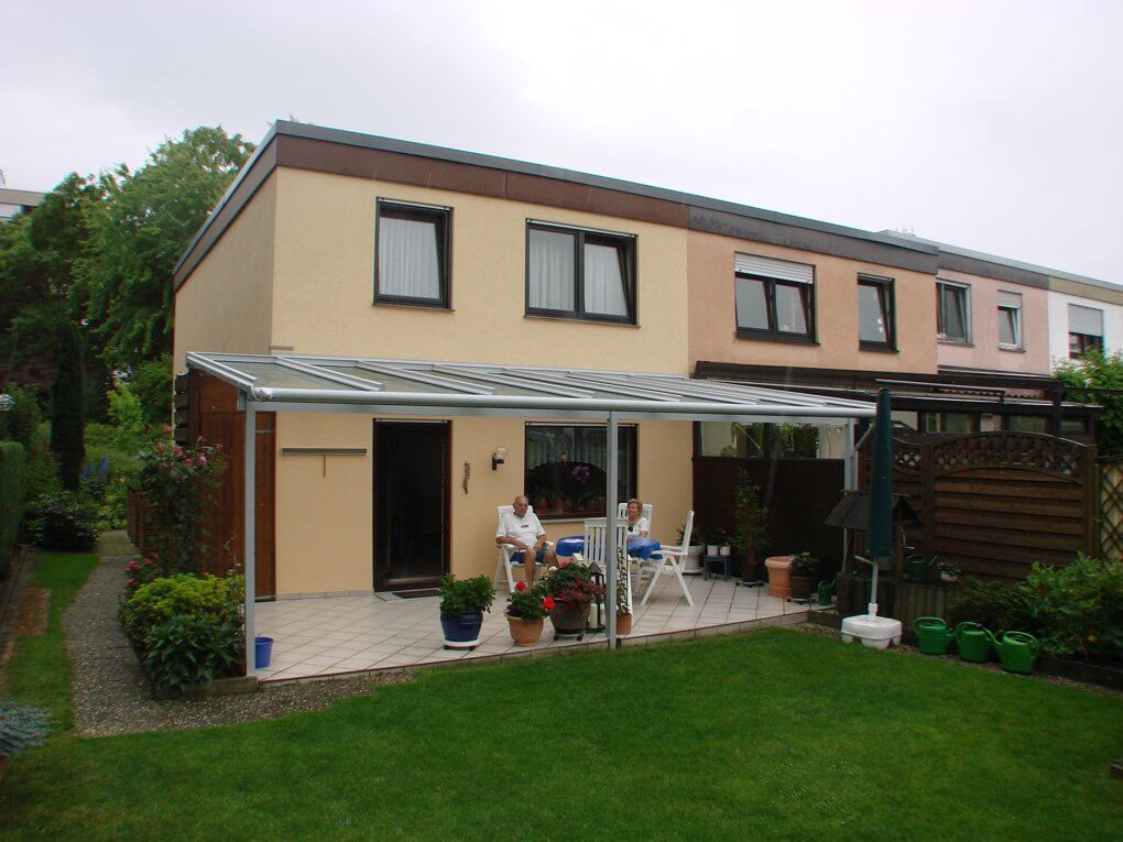 Das Terrassendach in Tamm