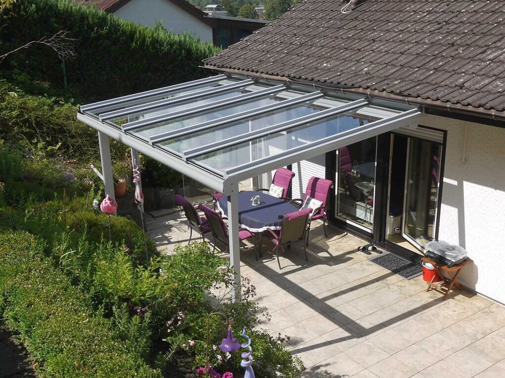 Das Terrassendach in Untergruppenbach